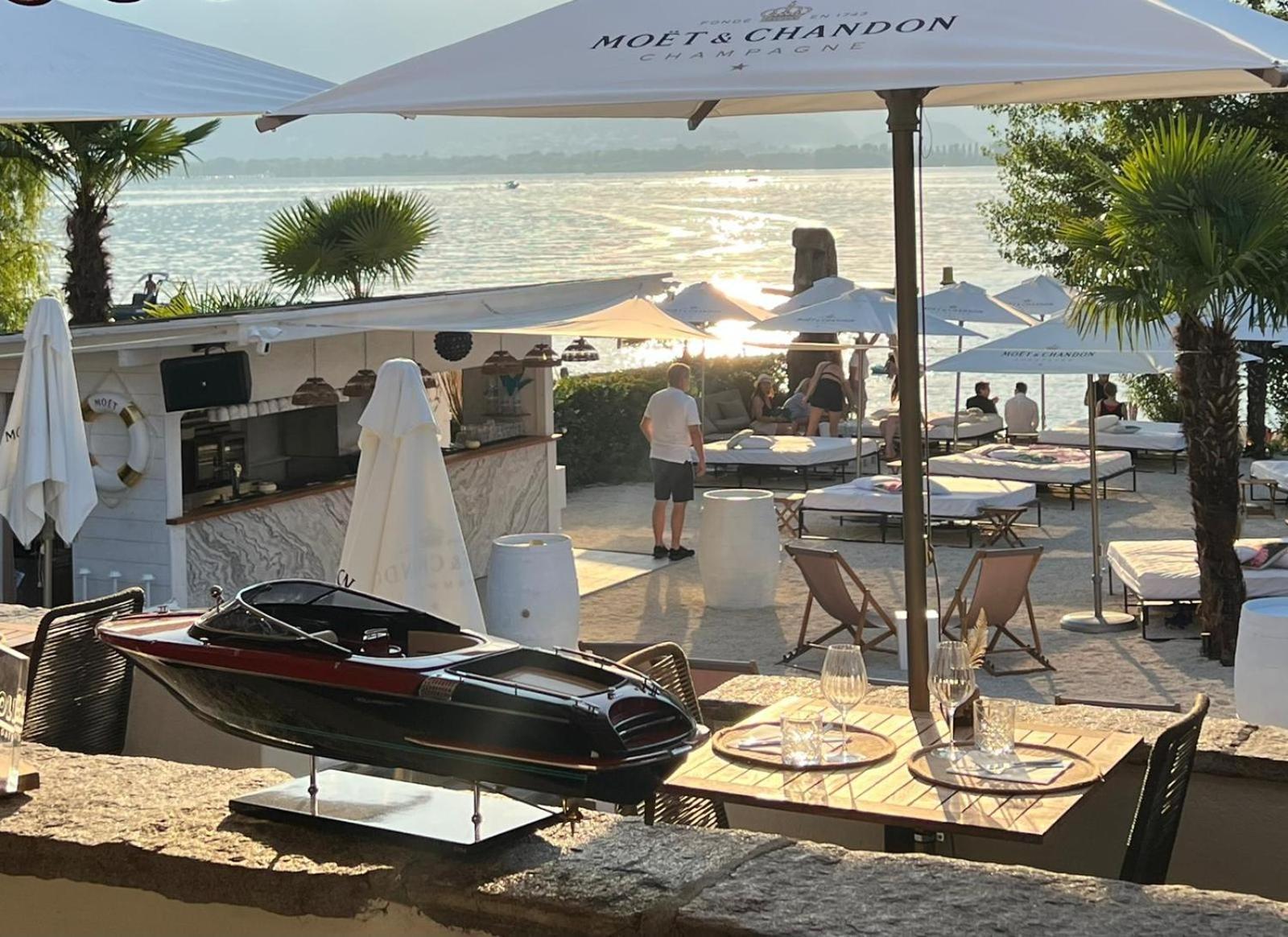 Riva Beach Club I Boutique Hotel I Restaurant Gambarogno Εξωτερικό φωτογραφία