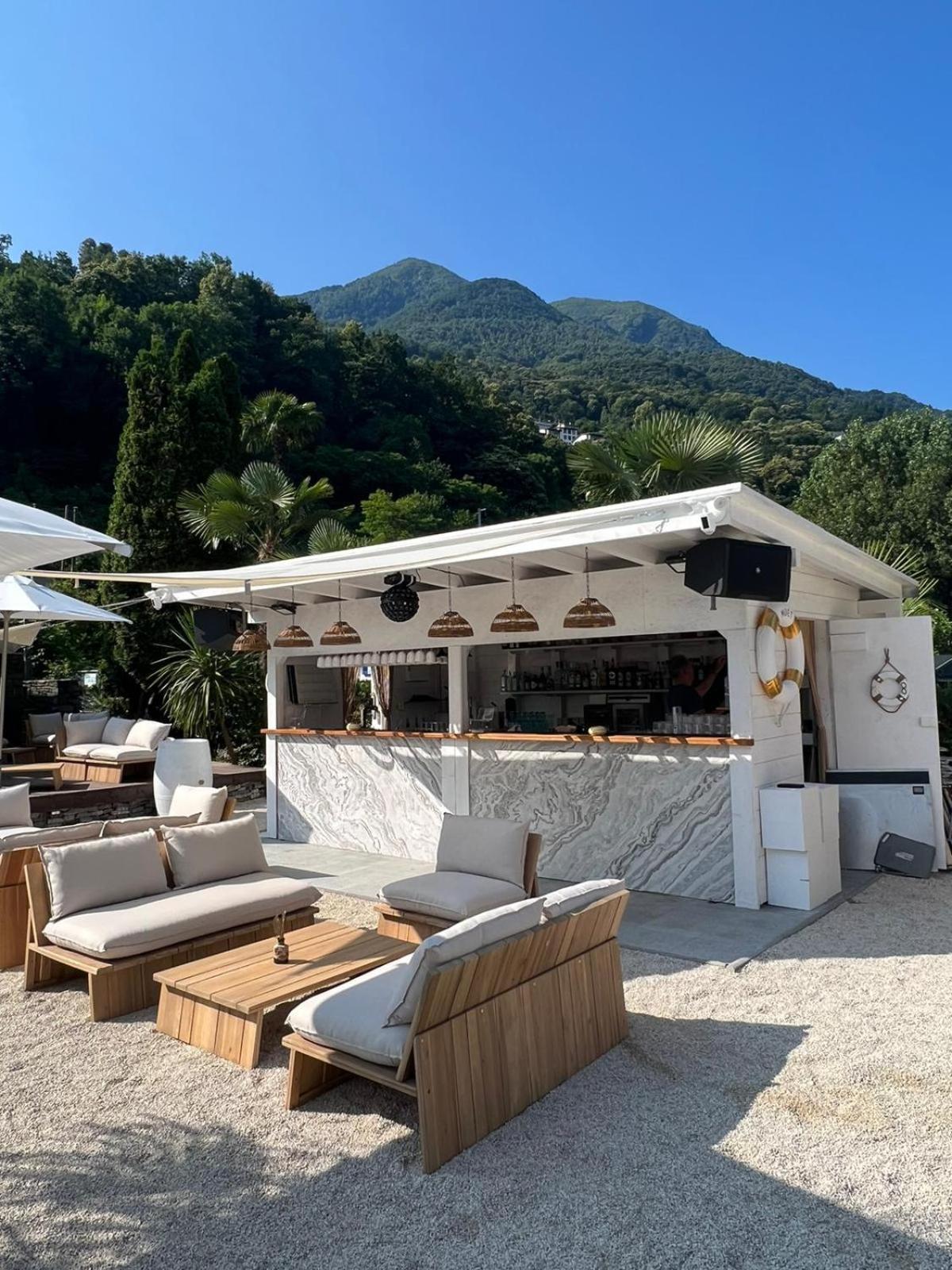 Riva Beach Club I Boutique Hotel I Restaurant Gambarogno Εξωτερικό φωτογραφία