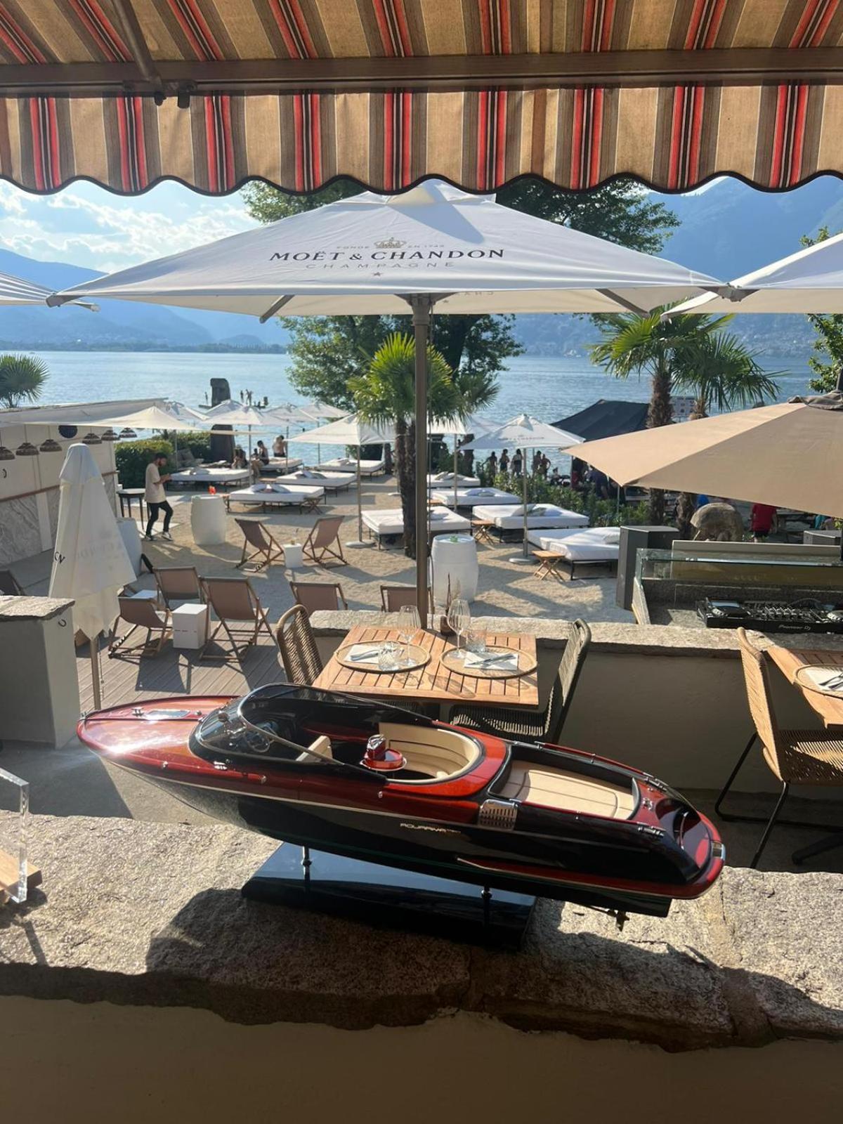 Riva Beach Club I Boutique Hotel I Restaurant Gambarogno Εξωτερικό φωτογραφία