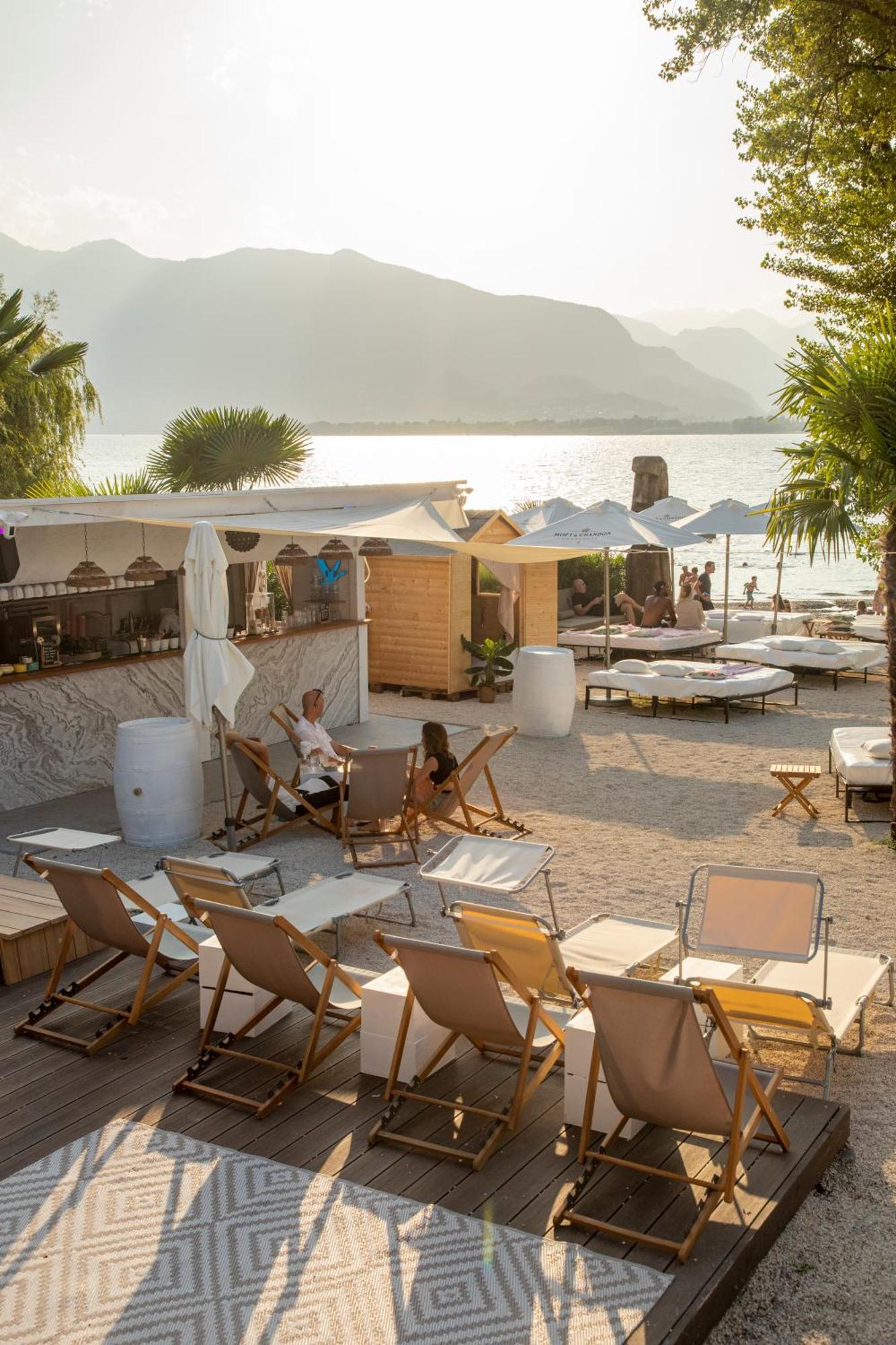 Riva Beach Club I Boutique Hotel I Restaurant Gambarogno Εξωτερικό φωτογραφία